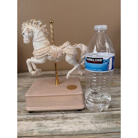 Chantilly Wedding Carousel Horse San Francisco Music There Is Love Ltd Ed No Box - Picture 10 of 13